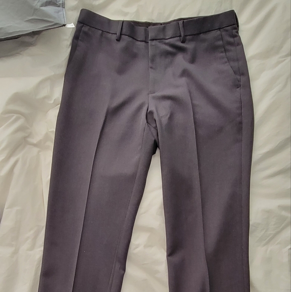 George Men's Flat Front Dress Pant - Picture 1 of 8